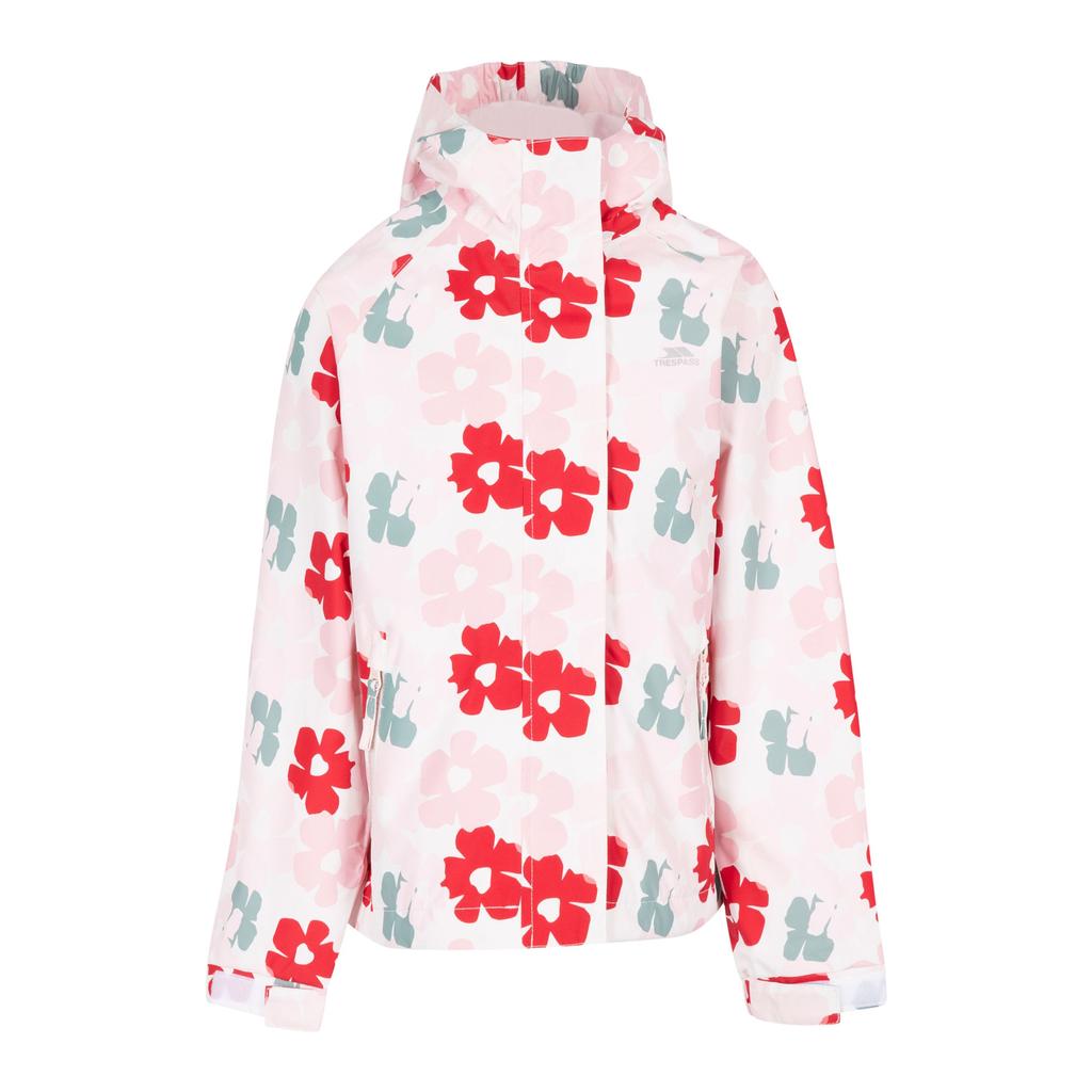 TRESPASS Childrens Girls Hopeful Waterproof Rain Jacket