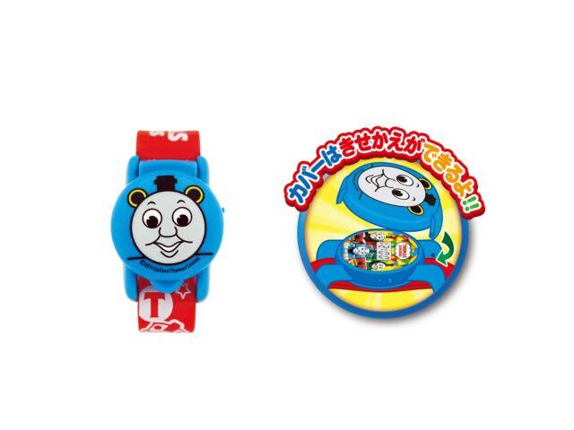 Цифровые часы Thomas & Friends, наручные часы, красные со сменной крышкой, 3 типа, НОВИНКА