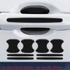 8pcs Auto Car Door Side Anti Collision Strips Proof Decoration Anti Scratch Door Handle Protection Car Sticker Door Bowl Acce