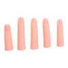 5pcs Nail Art Practice Fake Finger Professional DIY Soft Silicone Training Finger Model with Magnet