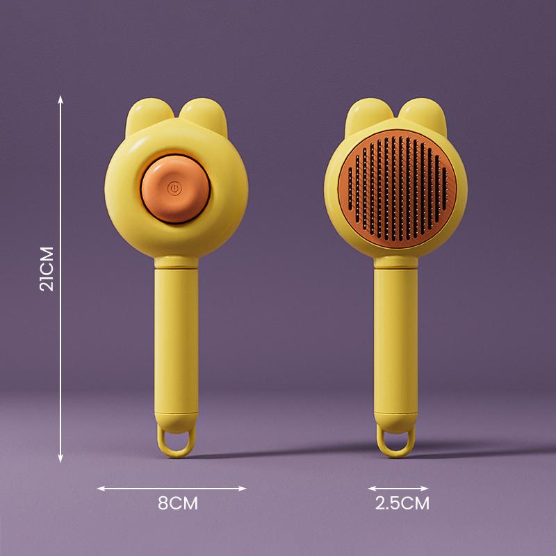 Многофункциональная щетка для удаления подшерстка, щетка для собак и кошек, массажная щетка для вычесывания спутанной шерсти, расческа для шерсти домашних животных, самоочищающаяся щетка для ухода за домашними животными