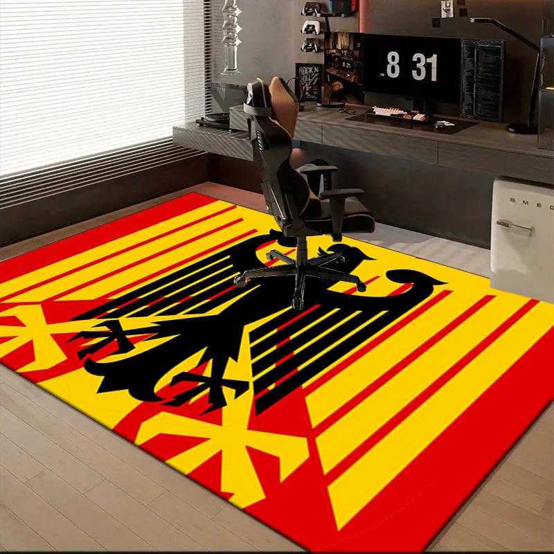 Eagle Emblem Of Germany Rug Office Floor Mat - Machine Washable for Bedroom, bedroom, livingroom, Room Decor Fan Gifts Christmas