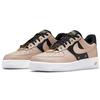 Nike Air Force 1 07 Premium Particle Бежевые мужские кроссовки коричневые черные белые DA8571-200