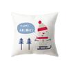 Christmas Theme Christmas Decoration Printing Pattern Cushion Cover Home Living Room Sofa Decoration Pillow Pillow Cover