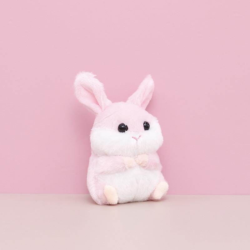 Toy Keychain Rabbit Cartoon Backpack Pendant Plush Doll Gift Decoration Cute