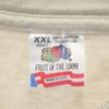 FRUIT OF THE LOOM 90s Made In USA Message Print Short Sleeve T-shirt Men's Used