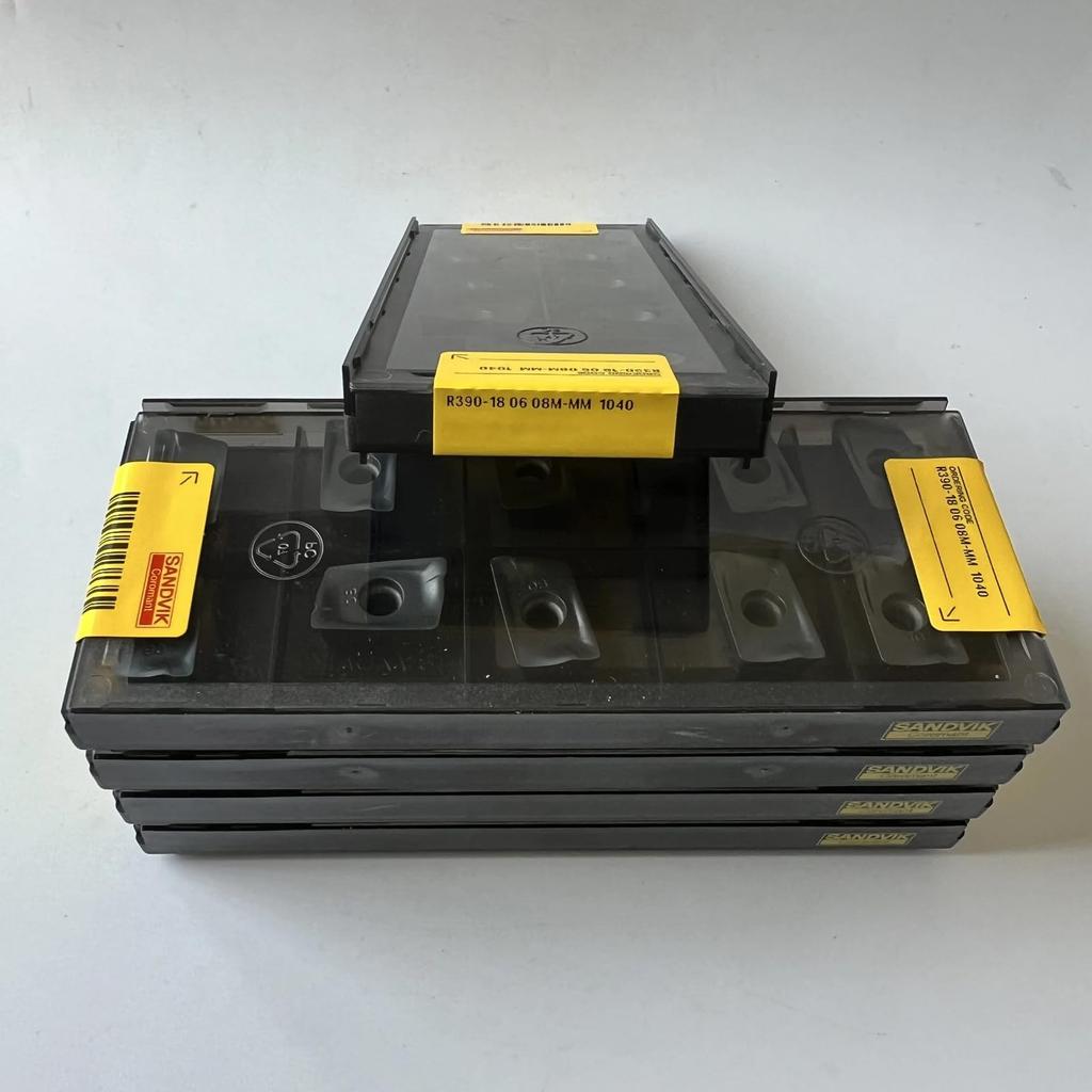 Original Sandvik / R390-180608M-MM 1040 /CNC Lathe Carbide Blade Tool 10 Pcs