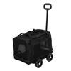 Dog Carrier with 4 Wheels Portable Rolling Cat Carrier Small Pet Stroller with Telescope Handle for Traveling Camping