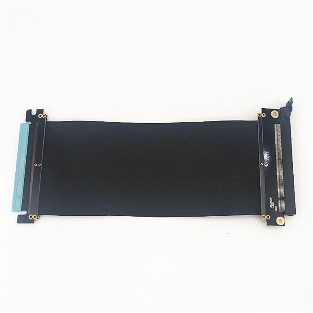PCIe 3.0 16X Extension Cable 90 Degree 16X To 16X Ribbon Riser Card (20cm)