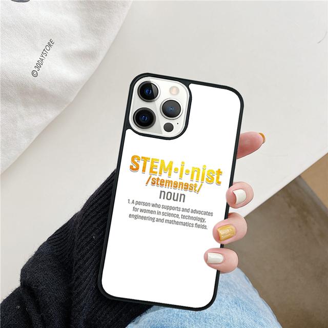 Атом Химия Наука дизайн Чехол для телефона Cover Для iPhone 17 Air 15 16 Pro Max 14 13 12 11 Pro Max Plus Coque