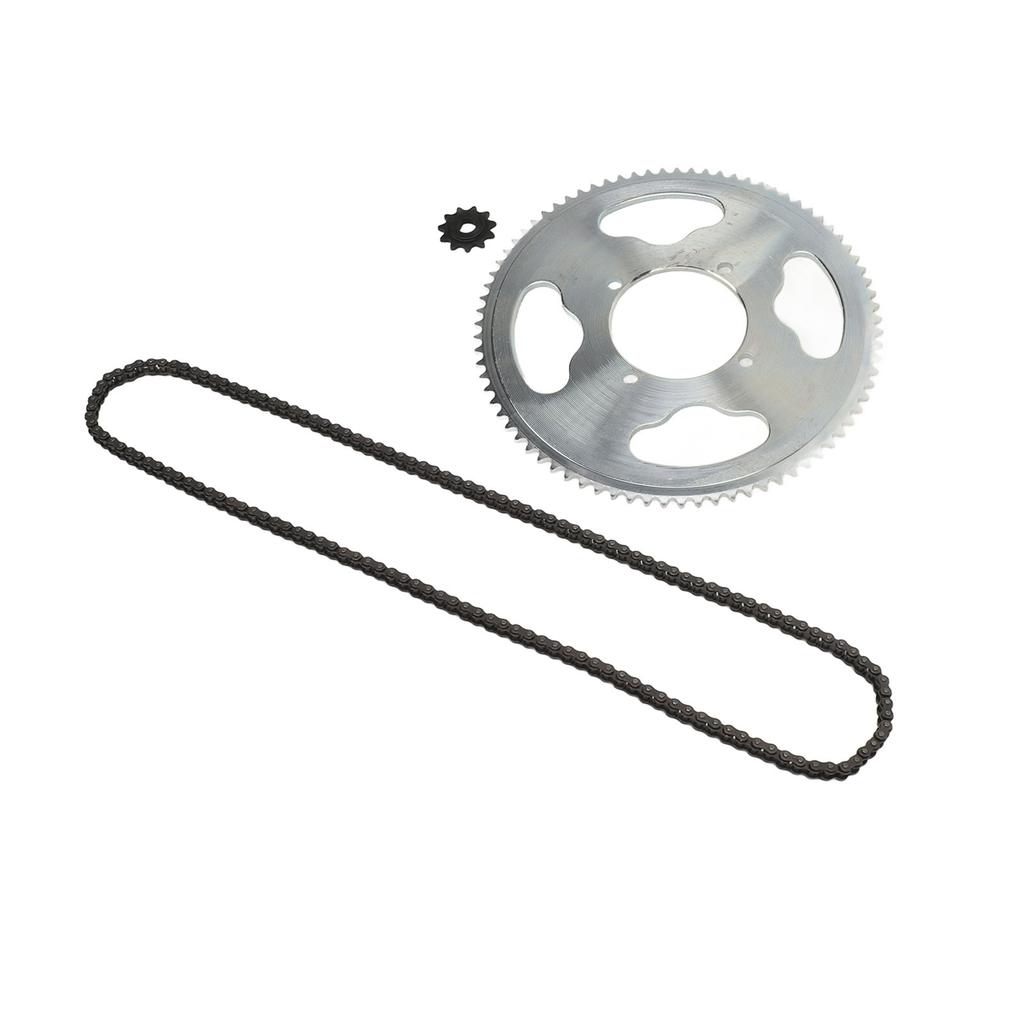 Комплект звездочек и цепи 8D 11T Звездочка 25H 80T Звездочка 25H 146 звеньев Приводная цепь для