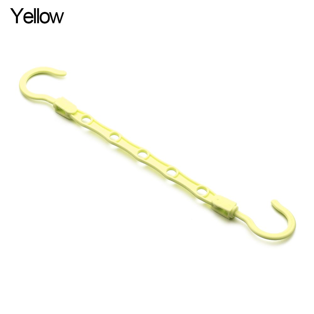 Household Clothes Storage Folding 5-Hole Clothes Hanger Magic Hanger Closet Organizer Space Saving