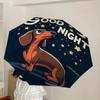 1pc Good Night Dachshund Umbrella with Plastic Handle,Suitable for All Seasons Home Travel Outdoor UmbrellaDD332