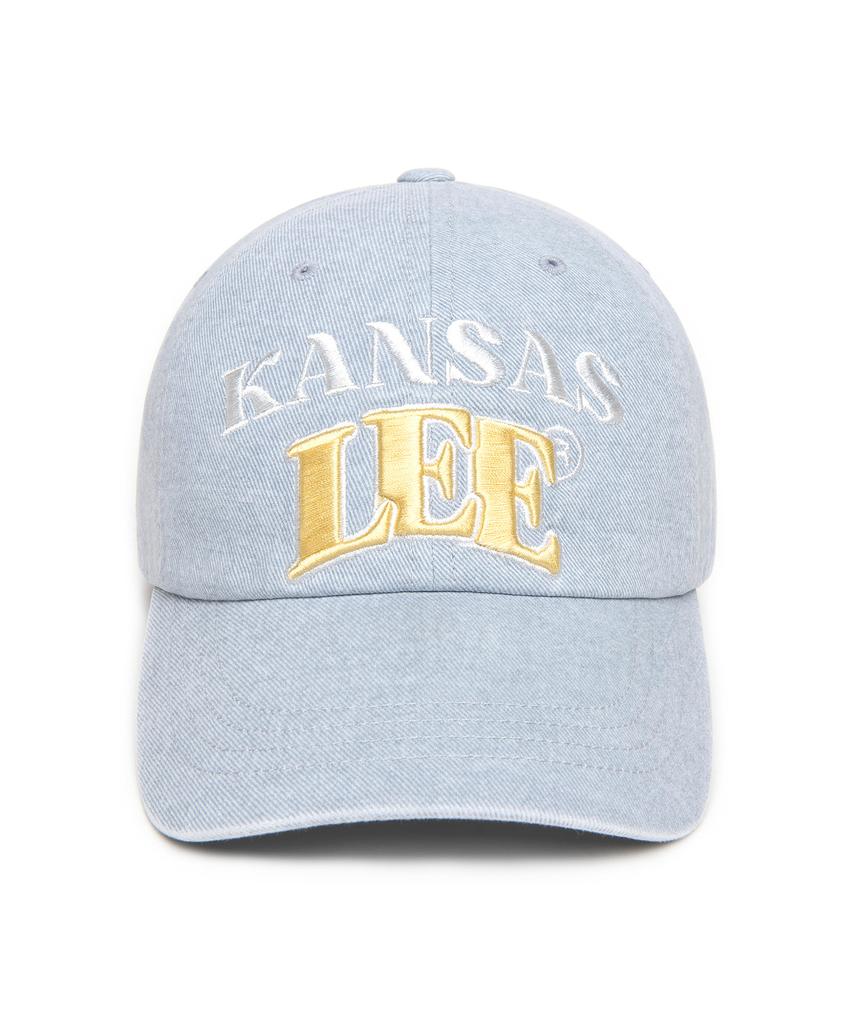 Кепка-бейсболка LEE Kansas с надписью Индиго Светлый