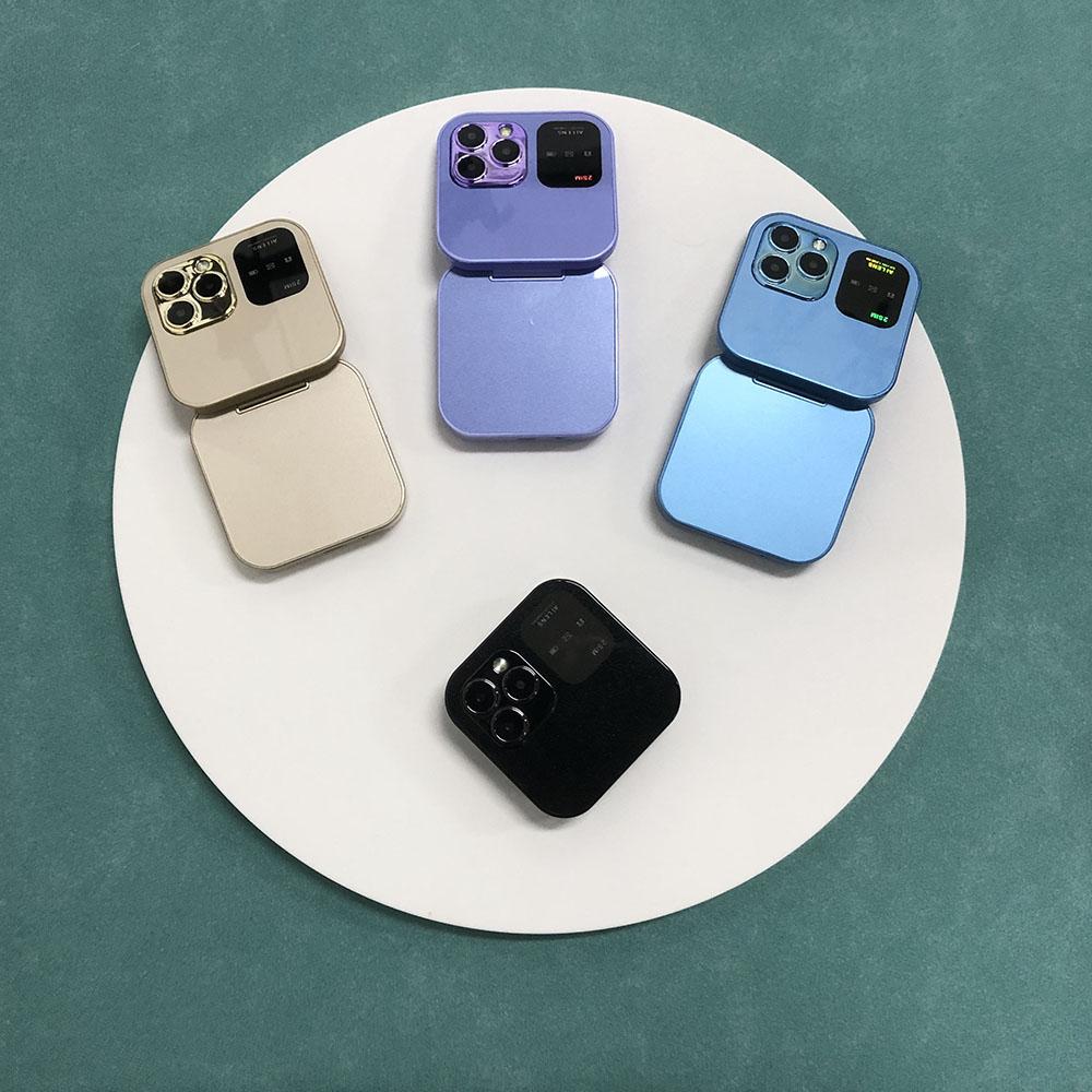 I16 Pro Super Mini с двумя SIM-картами, 1,77-дюймовый HD-экран, раскладной мобильный телефон, 2G GSM, складной телефон с небольшими функциями, Bluetooth, FM-радио, телефон с быстрым набором