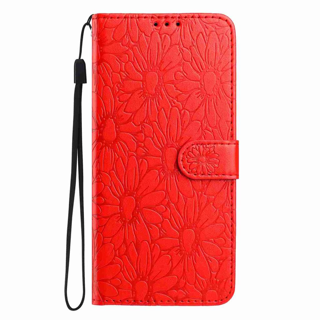 10-Color Daisy Embossed Flip Card Case for Google Pixel 6,Pixel 7,Pixel 8,Pixel 9,Pixel 10 Series...