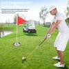 Golf Flag And Cup Set Mini Golf Putting Green Flagstick for Yard Detachable Golf Hole Cup And Flag Set for Driving Range Backyard Golf Practice