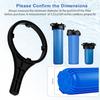 Heavy Duty Water Filter Wrench (6.38" Max Inner Diameter) For Big Blue-Style Filter Housings, Fit For Whole House Water Filter Systems Using 4.5"X