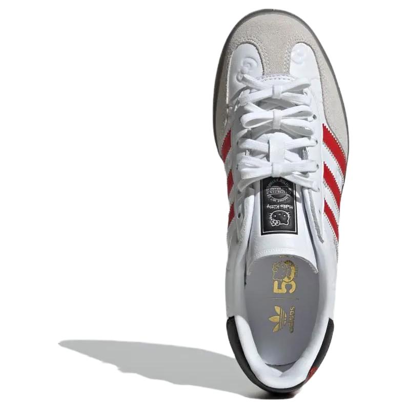 Hello Kitty x adidas Gazelle Indoor 50th Anniversary Женские кроссовки Белый Облачно-белый Красный II0013
