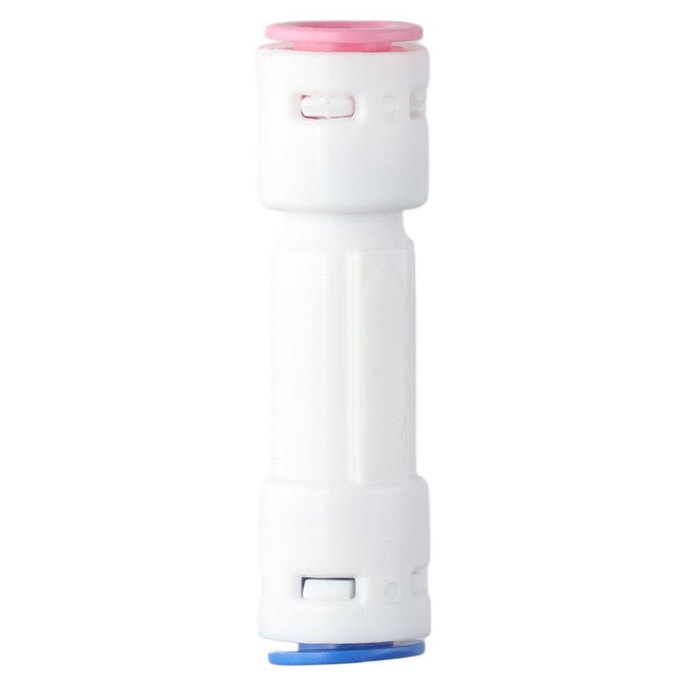 6pcs Plastic Check Valve 1/4" Quick Connect Fittings High Quality One-way Valve Water Purifier