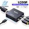 1080P HDMI-compatible To RCA AV Adapter RCA AV To HDMI-compatible CVSB LR Video Composite AV Scaler Converter for PC TV Xbox PS3