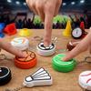 Спортивные мячи 3D-печать Брелок-кликер Мультяшные сенсорные кликеры Свадебный подарок