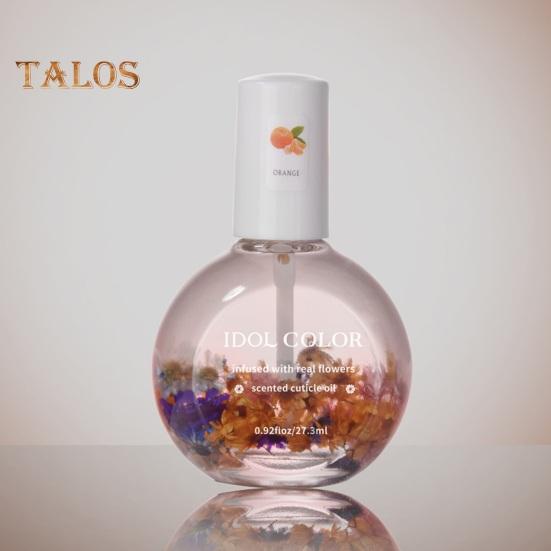 Масло для ногтей с экстрактами сушеных цветов Питательное увлажняющее средство для укрепления ногтей Гель-лак с цветочным ароматом Масло для ухода за ногтями и маникюра