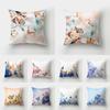 Красивая бабочка с цветочным пейзажным принтом и узором наволочка для дома, гостиной, украшения дивана, подушка, чехол для подушки 45x45 см
