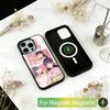 Чехол для телефона 'Мой счастливый брак' Для iPhone 17, 16, 15, 14, 13, 12, 11 Plus, Pro Магнитный Для Magsafe Беспроводная зарядка