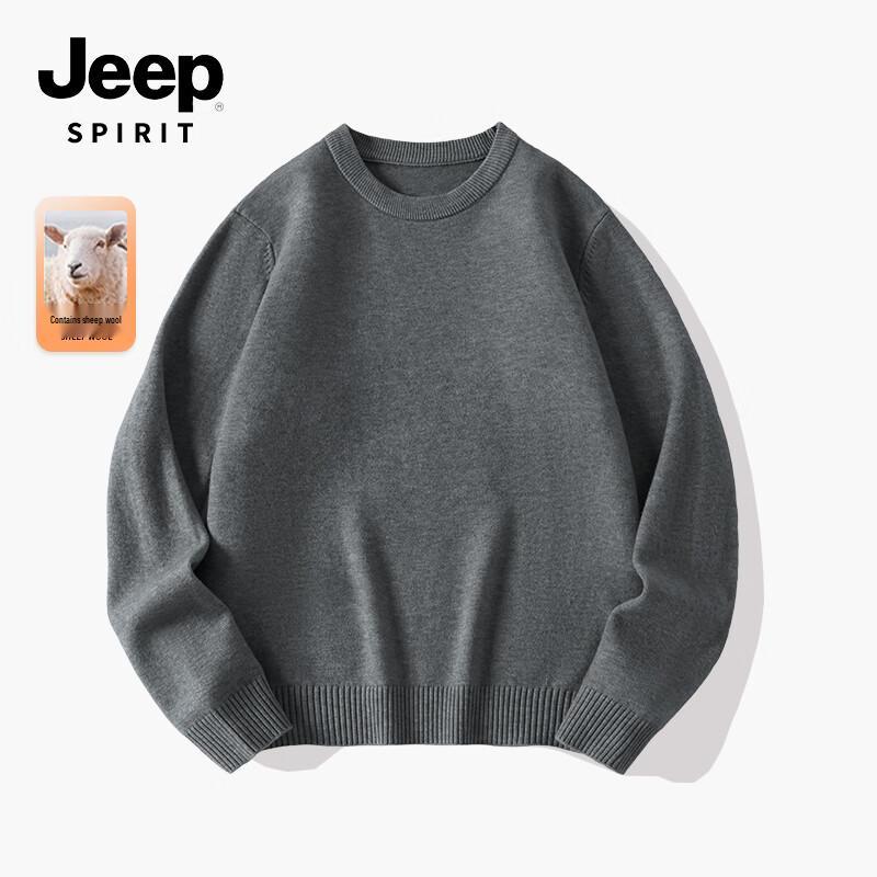 Мужской теплый вязаный свитер JEEP SPIRIT