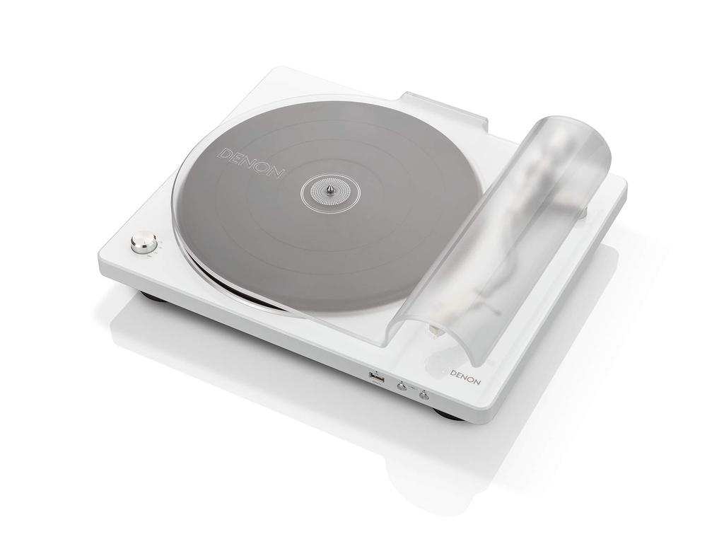 Проигрыватель Denon Record Player USB-совместимый, белый DP-450USB DP-450USB-WTEM