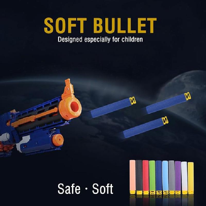 Игрушечный пистолет Eva Bullet Elite с мягкими пулями Оптовые аксессуары для игрушечного пистолета 7,2 см