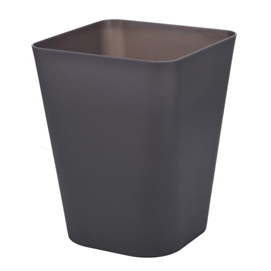 Небольшая мусорная корзина, мусорное ведро большой емкости, однотонное, легко моющееся, для использования в помещении и на улице, пластиковое мусорное ведро