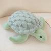 Cute Tortoise Plush Toys Soft Sea Turtle Stuffed Animal Pillow Doll Gifts for Kids Girls Pink Green