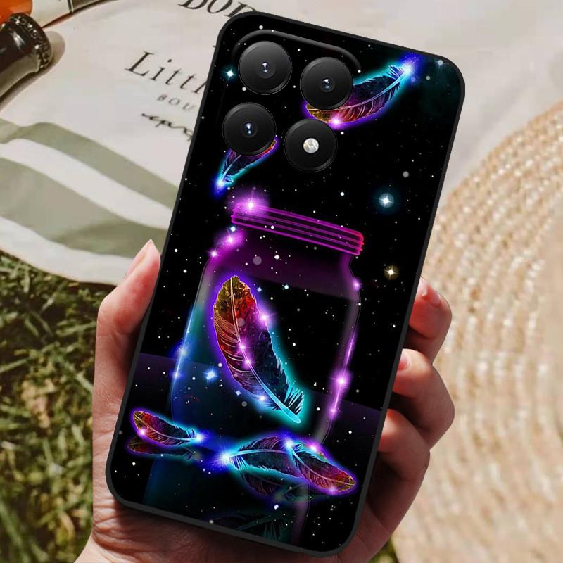 Чехол для Xiaomi 15T Чехол для Xiaomi15T Funda Роскошный ТПУ Ударопрочный Мультяшный Силиконовый Чехол для Телефона Для Xiaomi 15T Coque 25069PTEBG