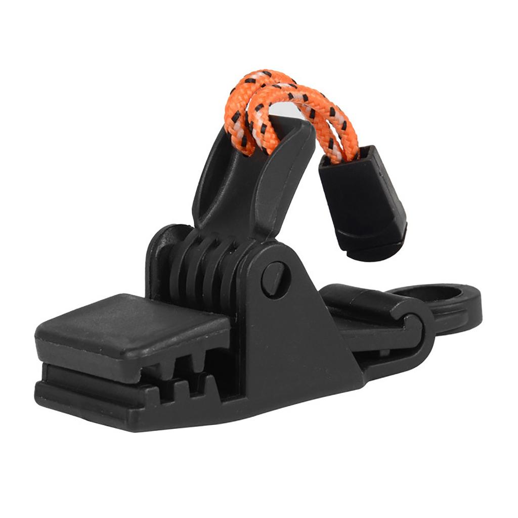 Tent Clip Plastic Rustproof Windproof Secure Grip Awning Clamp for Outdoor Activities