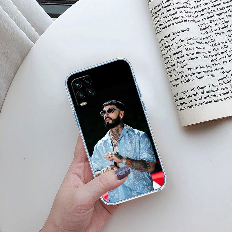 Anuel AA Transparent Phone Case for LG K22 K30 K40 K40S K41 K42 K50 K50S K51 K51S K52 K61 K62 K71 K92 Q61