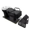 2025 Luxury Hair Salon Shampoo Bed with Deep Ceramic Basin and Massage