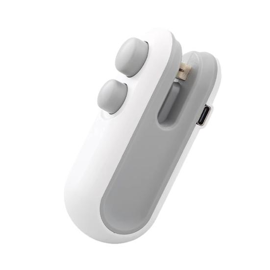 Mini Food Bag Sealer Hand-Press Snack Sealing Machine Portable Kitchen Sealing Tool for Chips Coffee Pet