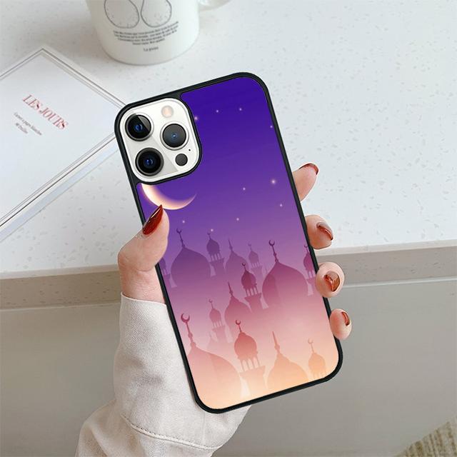 Muslim mosque building Phone Case For iPhone 17 Air 13 12 Cover For Apple 14 15 16 Pro Max Plus Coque