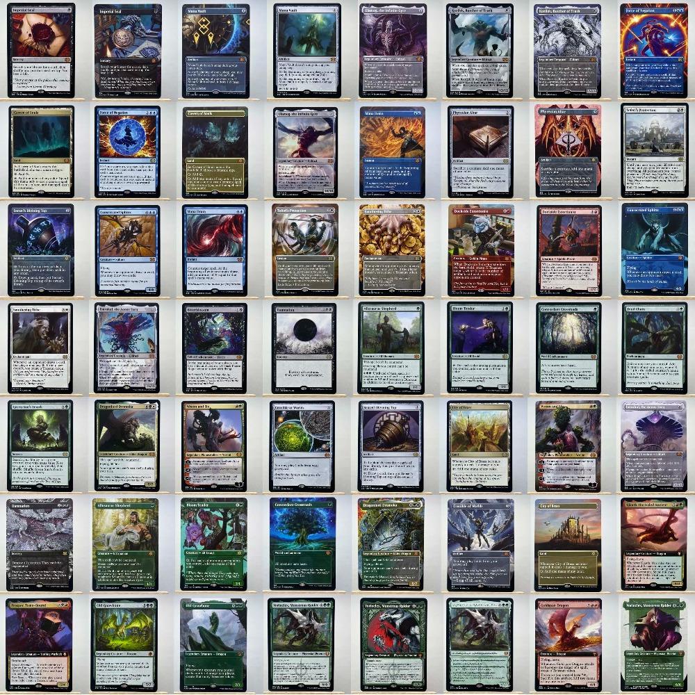 Whole Set TCG Cards for Home Play Proxy magical power9 beta fetch lands VMA dual shock land The One Ring gathering Sol Ring