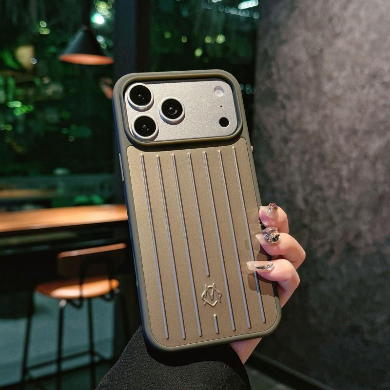 RIMOWA Phone Case Compatible With IPhone 17 Pro Max 16 15 Premium Luggage Style Protective Cover