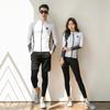 Men Women Long Sleeve Shorty Wetsuit Rash Guard Quick Dry Sun Protection Swimming Diving Snorkeling