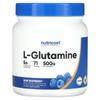 L-Glutamine, Blue Raspberry, 17.6 Oz (500 G)