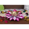 Diya for Puja Diwali Decoration Items Brass Lotus Kamal Diyas Oil Lamp Stand for Pooja Room Home Diwali Decorations Items