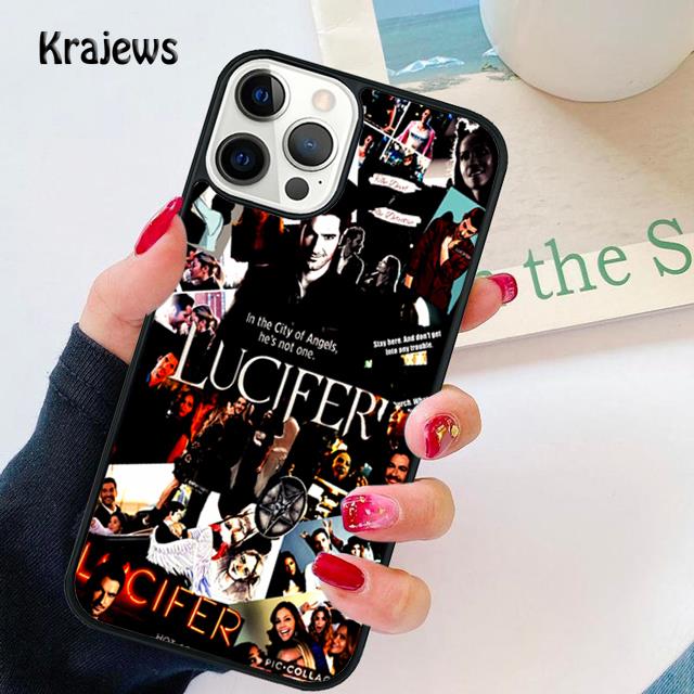 Американский сериал Люцифер мягкий чехол для телефона для iPhone 17 Air 16 15 14 plus 12 13 pro max coque Fundas