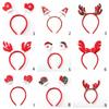 Ornaments Tree Antlers Reindeer Headwear Christmas Headbands Christmas Decorations Xmas Hairband