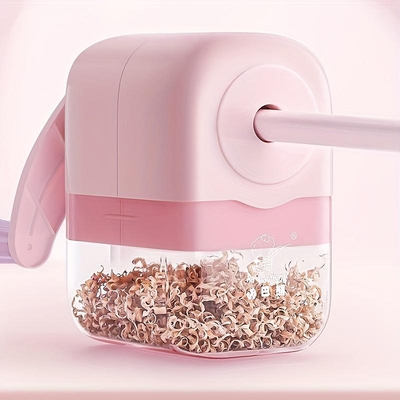 Manual and Automatic Pencil Sharpener - Durable Plastic,battery-free - Suitable for School Supplies and gifts.Classroom tools,Modern Pencil Sharpener