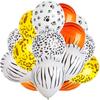 Colorful 12 Inches Safari Theme Party Balloons Perfect For Jungle Animal Birthday Decorations And Festive Events