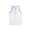 Li Ning Competition Loose Training Basketball Vest Shorts Set Men Sportswear White AATS009-2